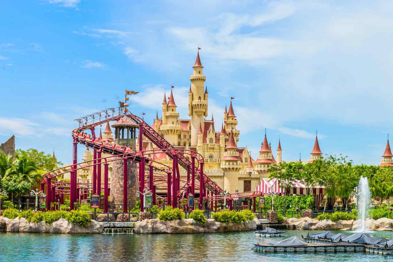 Universal Studios on Sentosa island in Singapore
