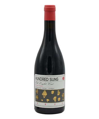 Hundred Suns Old Eight Cut Pinot Noir is one of the best affordable Pinot Noirs, according to sommeliers. 