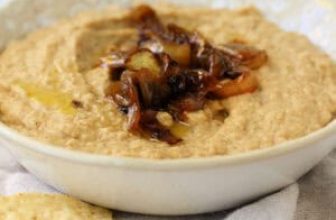 Caramelized Onion White Bean Dip.