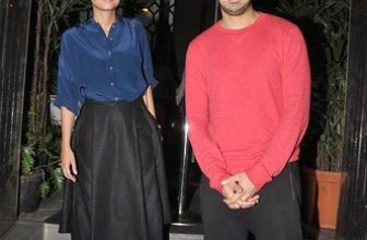 Ayan Mukherjee & Kiran Rao snapped at Nido Cafe