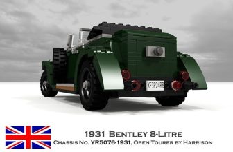 Bentley 8-Litre, 1931 Open Tourer by Harrison