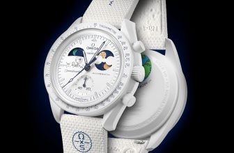 Introducing: The Moonswatch Mission To Earthphase Moonshine Gold “Cold Moon” Gets A Frosty Winter Take