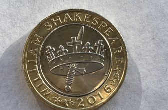 Rare William Shakespeare Crown £2 Coin – 2016 MINT ERROR