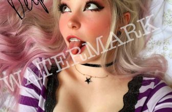 Belle Delphine Signed 8×10 Photo Autographed Adult model Reprint