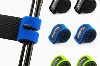 Fishing Rod Bands Straps Fasteners For Made Up Rods Reusable Ties Adjustable