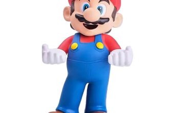 31Cm Super Mario Action Figure Toys Game Controller Mobile Phone Holder PVC Mode