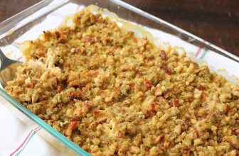 Easy Chicken and Stuffing Casserole Bake with Stove Top Stuffing (So Delicious!)