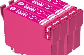 4 Magenta Ink Cartridges fits Epson 604xl XP-2200 XP-2205 XP-3200 XP-3205