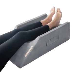 LightEase Post Surgery Operation Double Leg Ankle Elevation Wedge Pillow GREY