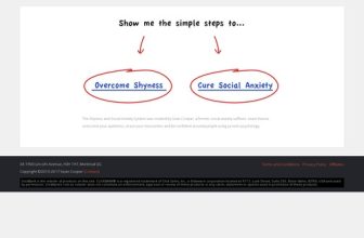 Shyness and Social Anxiety System – Sean Cooper