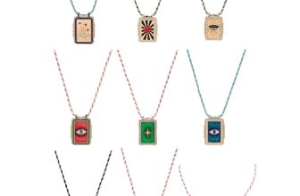 Vintage Tarot Inspired Charm Necklace Jewelry Individualized Neckchain Adornment