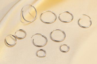 925 Sterling Silver Hoop Sleeper Earrings (10mm – 20mm)