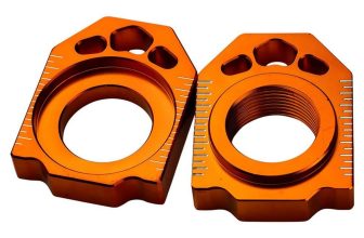 Aluminum Chain Adjuster CNC for CR125 CR250 CRF250R CRF450R Motorcycle Parts