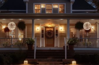 Indoor or Outdoor Pre-Lit LED Light Up Sphere Home Garden Hanging Decoration