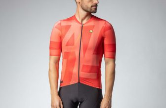 ALE Mens Cycling Jersey – Synergy PR-E – Short Sleeve, Red, L24063405