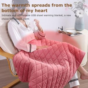 USB Heated Blanket Multifunctional Throw Blanket Perfect for Indoor Home /T Z6I4