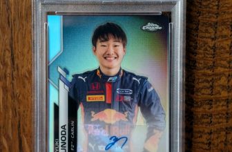 2020 Topps Chrome Formula 1 – Autograph Yuki Tsunoda #F1A-YT /541 RC