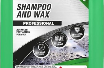 Holts Car Shampoo And Wax 5L, Easy Rinse Car Wash Shampoo, Professional Quality