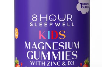Kids Magnesium Gummies High Strength Children’s Magnesium Vegan 1 Month Supply