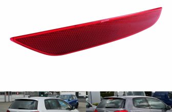 For 2009-2013 VW Golf 6 MKVI Right Side Red Lens Rear Bumper Reflector Assembly