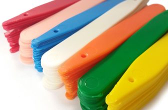 10cm/4″ Plant/Flower Stick Labels White Blue Green Orange Pink Red Yellow Mixed