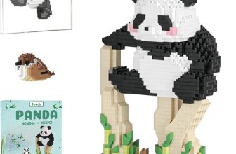 Panda Mini Building Blocks Set, Cute Animals Sets, for C
