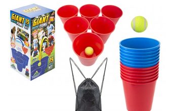 Giant Outdoor Bucket Pong Set