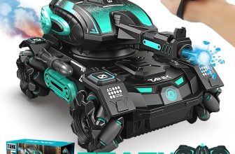 RC Spray Stunt Car 2.4G 4WD Water Polo Tank Armored Toy Car for Boys