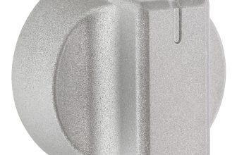 Oven Cooker Hob Silver Control Knob For New World 444447281, 444447283