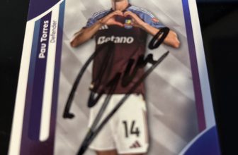 MATCH ATTAX 2026 PAU TORRES ASTON VILLA SIGNED