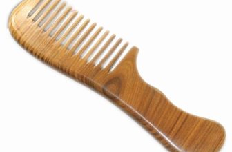 Handcraft Green Sandalwood Sandal Wood Hair Care Comb Anti Static Gift 17.5cm