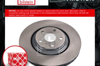 2x Brake Discs Pair Vented fits LEXUS RX450h 3.5 Front 12 to 15 2GR-FXE 328mm