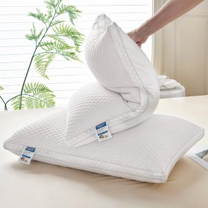 2x Cool Summer Cooling Pillows Ice Silk Touch Tofu Pillow Washable Neck Back Spt