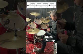 Rhythm of blues + acomp #drums