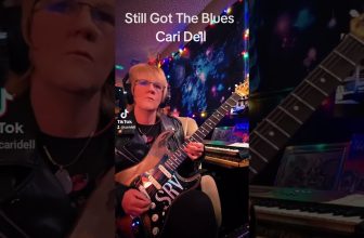 Still Got The Blues- Cari Dell #femaleguitarist #guitarsolo #short