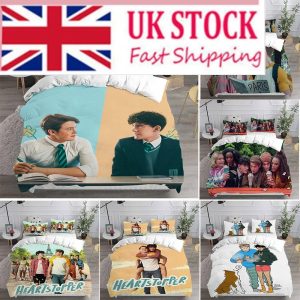 Cosplay Heartstopper Charlie Nick 3D SINGLE Duvet Cover Bedding Set Pillowcase