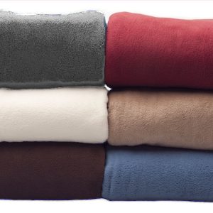 Thermal Flat Sheet Fleece Blanket Sofa Throw Cover Bed Throwover Bedspread Warm