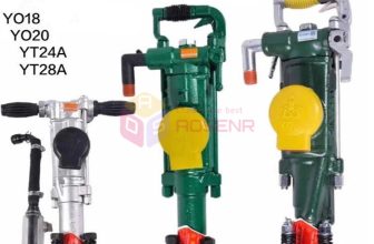 YT24 Pneumatic Hammer Drill Hand Held Rock Drill Portable Jackdrill Air Hammer