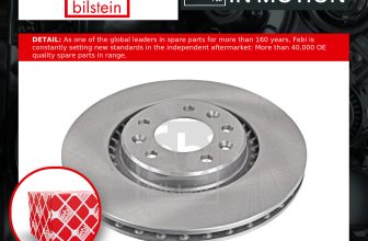 2x Brake Discs Pair Vented Rear 293.7mm 104170 Febi Set 1616394580 SU001A6135