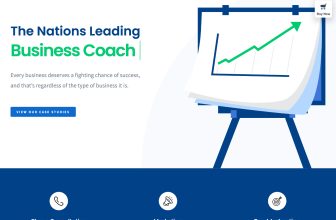 🌐 Business Coach Website Design for Sale with Free VPS Web Hosting