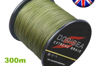 Dorisea 300m 500m 1000m 2000m Dynema Army Green PE Extreme Braided Fishing Line