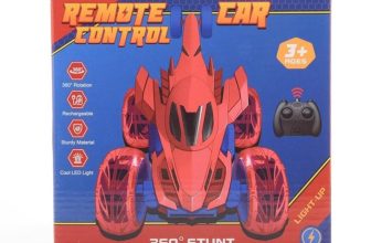 KIDS REMOTE CONTROL STUNT CAR EXTREME 360 TUMBLING & SPINING ACTION AGE 10+