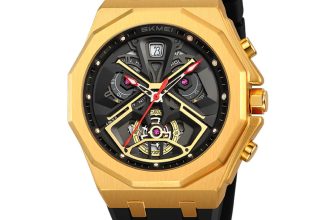 SKMEI Men Watch Luxury Military Wristwatch Black Silicone Quartz Business Watch