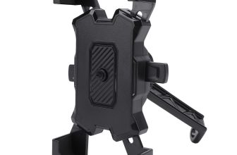 Motorcycle Phone Mount Shock Absorbing 360 Degree Rotatable Motorcycle Handlebar