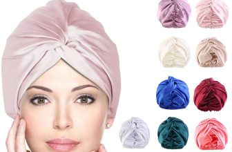 Mulberry Silk Turban Bonnets Women Twisted Sleeping Night Cap Hair Cap Headwrap