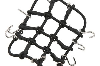 RC Luggage Net Simulated Stainless Steel Rubber RC Car Roof Rack For  MLOV