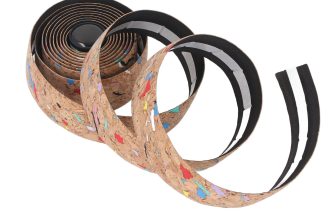 2Pcs Bike Handlebar Tape Sweat Absorption Breathable Non Slip Wooden Grain