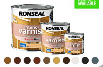 Ronseal Diamond Hard Interior Varnish Various Colours & Sizes Available *SATIN*