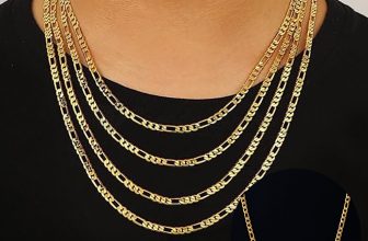 Fashion 4MM Figaro Link Chain 18ct Gold Plated Men Women Long Necklace Jewellery