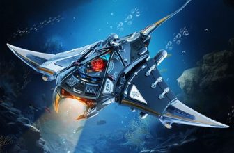 ROKR DIY Manta Ray Puzzle Electric Mechanical Toy 3D Puzzle ABS Model Xmas Gifts